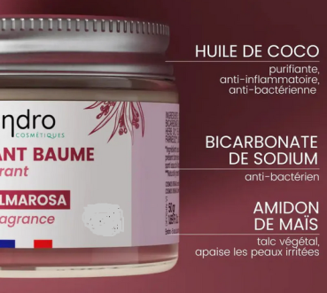 Deodorant - Monoi - sensitive Haut - festes Deo - ohne Konservierungsstoffe - Endro - Bretagne - feste Kosmetik